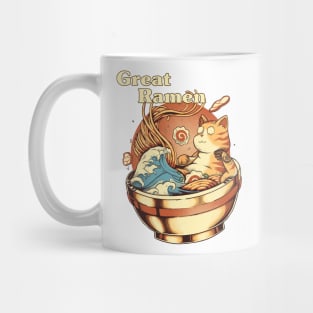 The Great Neko Ramen Mug